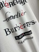 BALENCIAGA(バレンシアガ)アルファベットですグラフィティ半袖Tシャツ