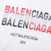 BALENCIAGA(バレンシアガ)コピーアルファベットグラフィティ半袖Tシャツ