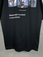 BALENCIAGA(バレンシアガ)2024人気新作コピープリント半袖Tシャツ