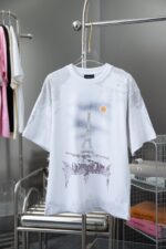 BALENCIAGA(バレンシアガ)スーパーコピー2024 人気新作プリント半袖Tシャツ