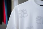 BALENCIAGA(バレンシアガ)2024新作プリント半袖Tシャツn級品
