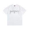 BALENCIAGA男女兼用ファッショングラフィティ半袖Tシャツ