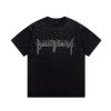 BALENCIAGA男女兼用ファッショングラフィティ半袖Tシャツ