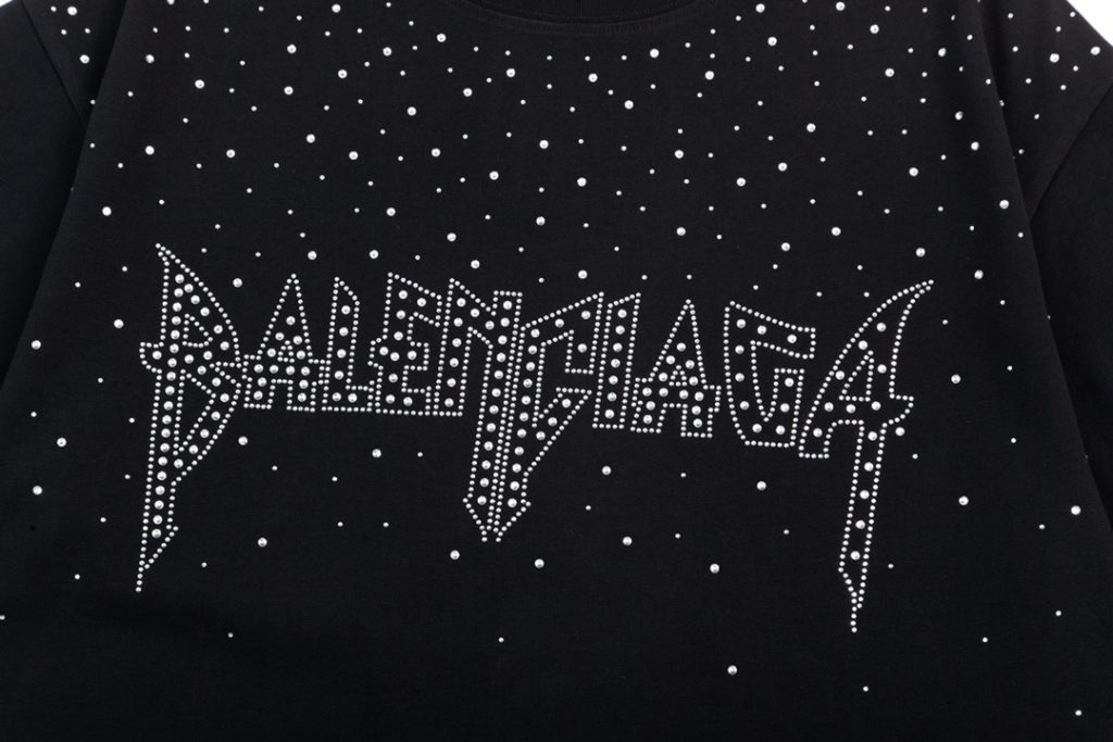 BALENCIAGA男女兼用ファッショングラフィティ半袖Tシャツ