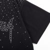 BALENCIAGA男女兼用ファッショングラフィティ半袖Tシャツ
