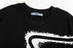 PRADA (プラ ダ)スーパーコピーファッショングラフィティ半袖Tシャツ男女兼用