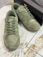 Supreme x Nike SB Dunk Low Retro コラボロートップスポーツシューズグリーン
