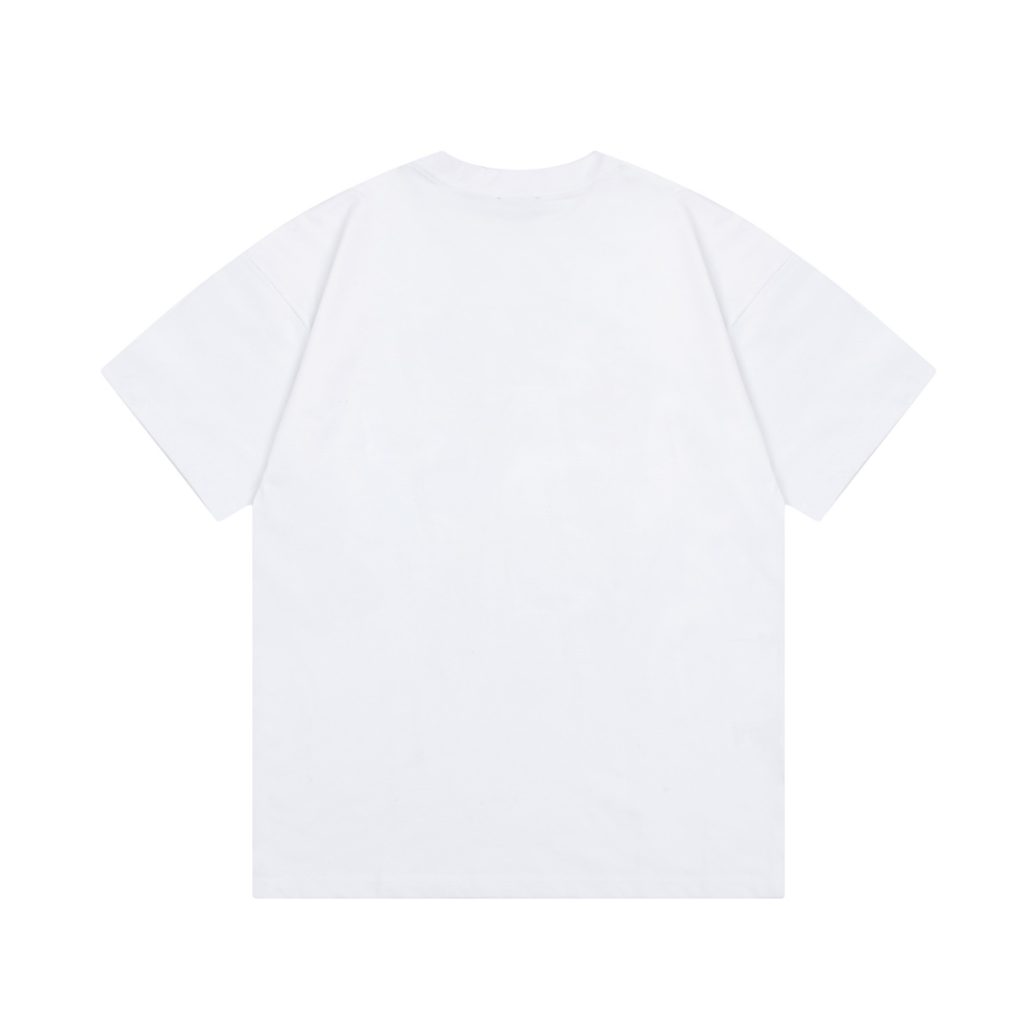 PRADA (プラ ダ)プリントアルファベット 男女兼用半袖Tシャツ