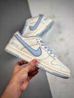 Supreme x Nk SB Dunk Lowスカイブルーコラボロートップスニーカー
