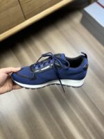 PRADA (プラ ダ)高品質ロートップスポーツシューズブルーコピー