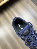 PRADA (プラ ダ)高品質ロートップスポーツシューズブルーコピー