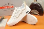 PRADA (プラ ダ)偽物2024新作輸入牛革ロートップスニーカー激安通販