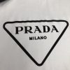 PRADA (プラ ダ) ファッション プリント半袖Tシャツコピー