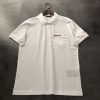 PRADA (プラ ダ)2024春新作刺繍メンズポロシャツ