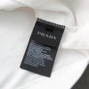 PRADA (プラ ダ)2024新作ホワイト刺繍アルファベットパーカーコピー