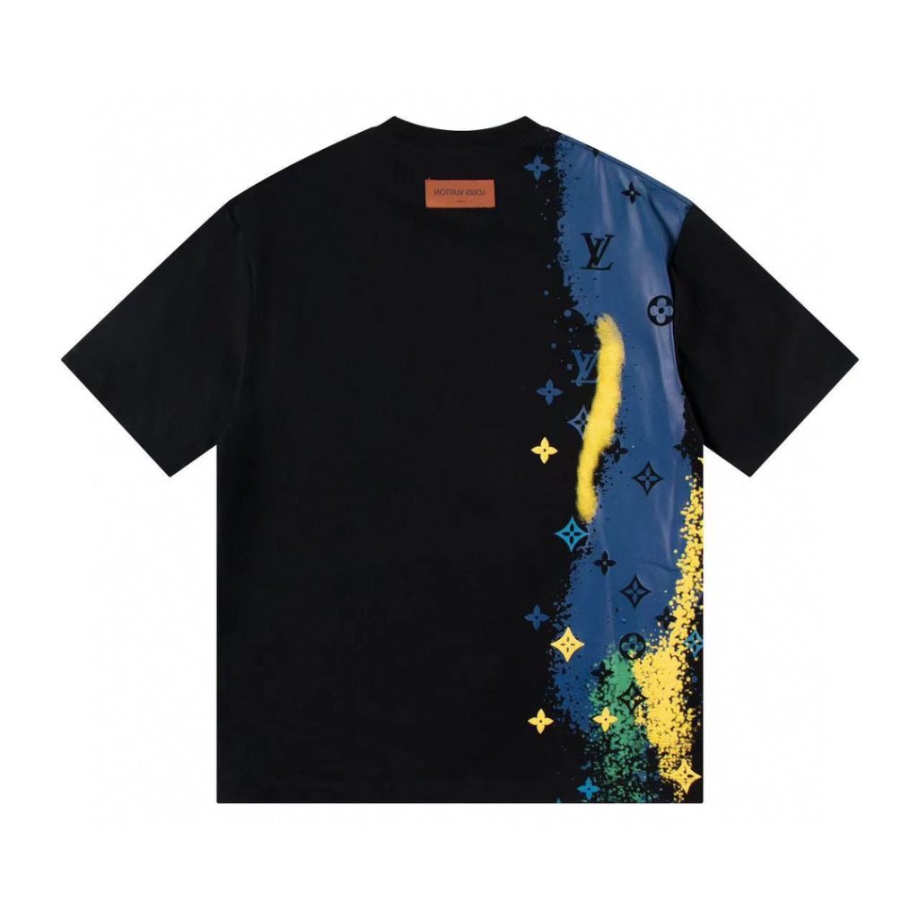 LOUIS VUITTON(ルイヴィトン) ファッション グラフィティ 半袖Tシャツ男女兼用スーパーコピー