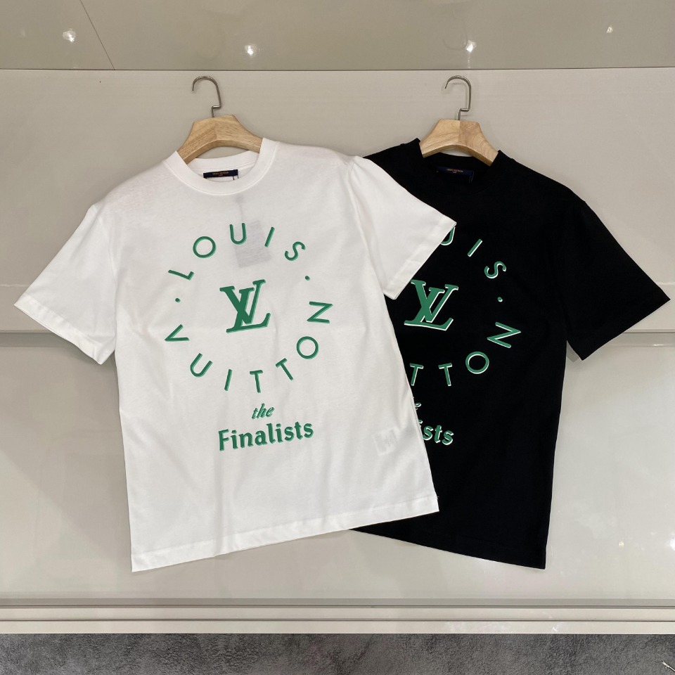 LOUIS VUITTON(ルイヴィトン)2024春夏新作100%コットングラフィティ半袖Tシャツ