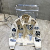 LOUIS VUITTON(ルイヴィトン)バッグスバニー刺繍ベースボールジャケットn級品