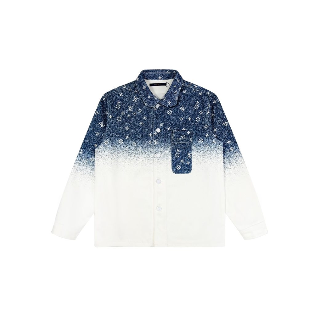 LOUIS VUITTON(ルイヴィトン)2024新作星空のグラデーションカラーデニムジャケットn級品
