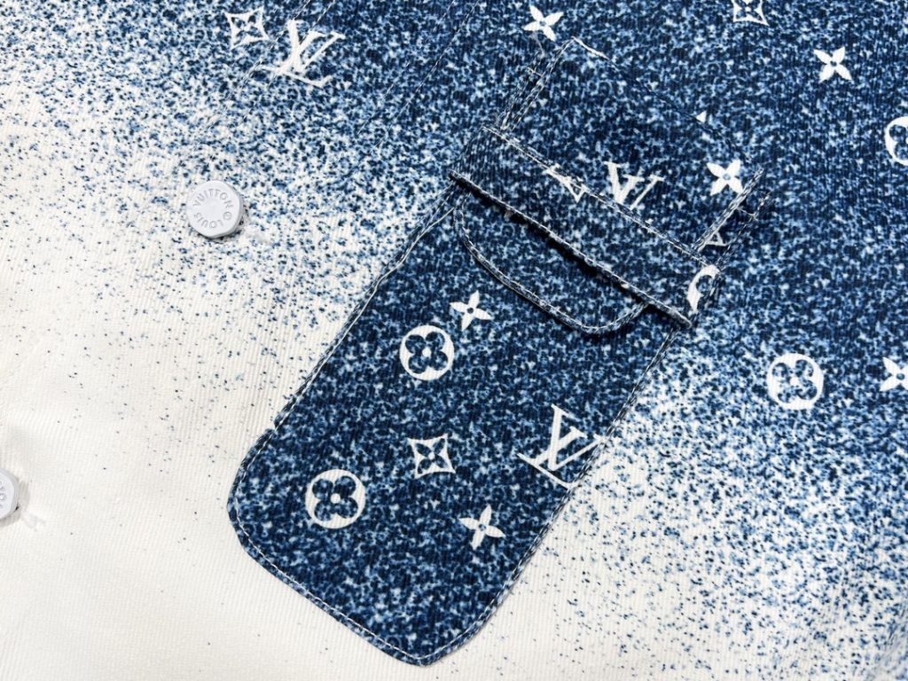 LOUIS VUITTON(ルイヴィトン)2024新作星空のグラデーションカラーデニムジャケットn級品