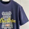LOUIS VUITTON(ルイヴィトン)偽物クマのパターン プリント カップルモデル半袖Tシャツ激安通販