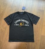 LOUIS VUITTON(ルイヴィトン)子犬の刺繍ラウンドネック半袖コピー