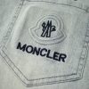 MONCLER(モンクレール)スリムフィット伸縮性のある生地ジーンズ