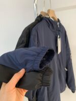 MONCLER(モンクレール)春新作刺繍ロゴロゴメタルバックルフード付きカジュアルジャケットコピー