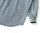 CELINE(セリーヌ)凱旋門ポケット刺繍入りの万能ルーズラペル長袖デニムシャツn級品