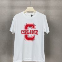 CELINE(セリーヌ)3Dアルファベットプリントラウンドネック半袖コピー