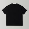 CELINE(セリーヌ)2024春夏新作刺繍ロゲ黒と白のカップル モデル半袖Tシャツスーパーコピー