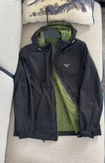 PRADA(プラダ)2024新作メンズ フード付きジャケットコピー