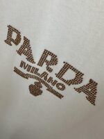 PRADA(プラダ )2024春夏新作アルファベットロゴ半袖Tシャツコピー