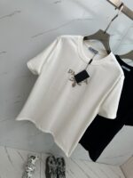 PRADA(プラダ )2024春夏新作アルファベットロゴ半袖Tシャツコピー
