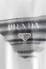 PRADA(プラダ )2024春偽物ラウンドネック半袖Tシャツ 男女兼用激安通販