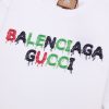 BALENCIAGA(バレンシアガ)xGUCCIコラボシリーズ半袖Tシャツスーパーコピ