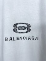 BALENCIAGA(バレンシアガ)偽物 100%コットン柔らかくて快適半袖Tシャツ男女兼用激安通販