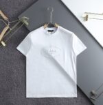 PRADA(プラダ)2024春夏新作高品質のシルケットコットンメンズTシャツn級品