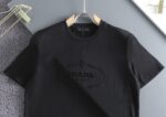PRADA(プラダ)2024春夏新作高品質のシルケットコットンメンズTシャツn級品