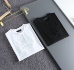 PRADA(プラダ)2024春夏新作高品質のシルケットコットンメンズTシャツn級品