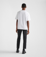 PRADA(プラダ)2024新作三角布ラベルラウンドネック半袖 コピー