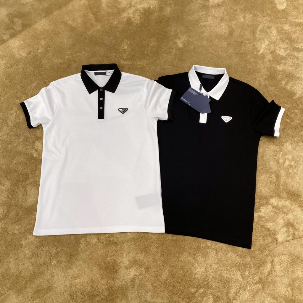 PRADA(プラダ)2024春夏新作メンズ ビジネス ポロシャツn級品