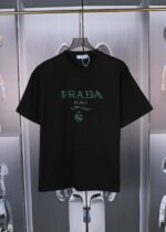 PRADA(プラダ)2024刺繍新作 ラウンドネック半袖n級品