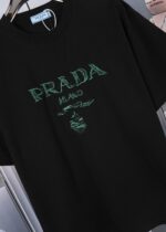 PRADA(プラダ)2024刺繍新作 ラウンドネック半袖n級品