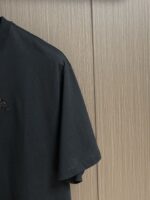 PRADA(プラダ)2024春アルファベットロゲ刺繍ラウンドネック半袖 Tシャツスーパーコピー