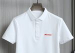 PRADA(プラダ)2024人気新作刺繍ロゴポロシャツスーパーコピー