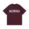 BALENCIAGA(バレンシアガ)コピー２０２４の新品のおしゃれなプリントカジュアルな半袖男女兼用