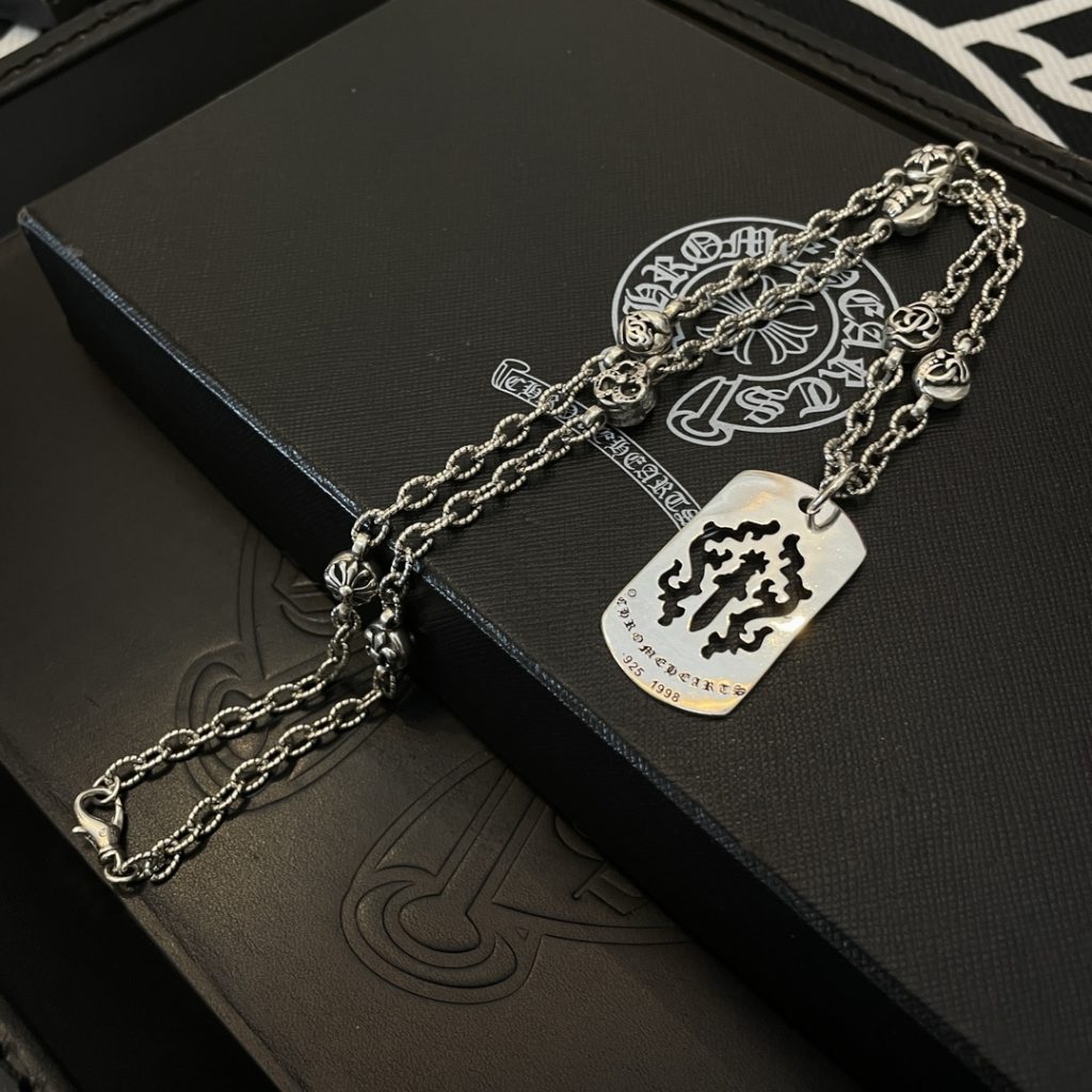 Chrome Hearts（クロムハーツ） 偽物 復古梵字刻印ペンダントネックレス 通販