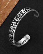 Chrome Hearts（クロムハーツ）芸能人 n級品 開口調節クラシックな梵字ブレスレット