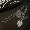 Chrome Hearts（クロムハーツ） スーパーコピー 馬蹄ハート形ペンダントネックレス